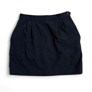 Austin Reed Black Wool Mini Skirt